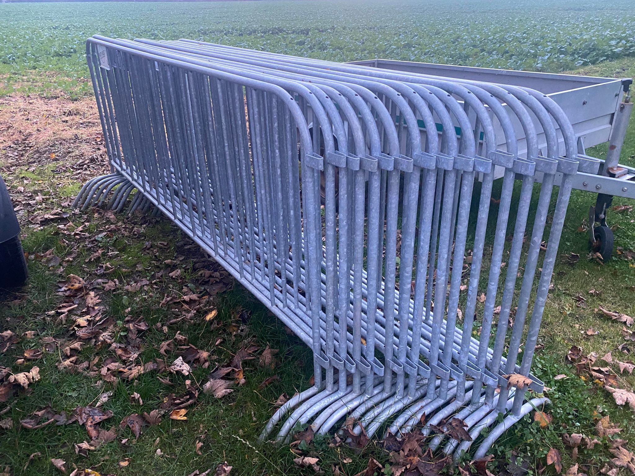 Publikumshegn / Cykelhegn - 2,5 Meter - Billede 3
